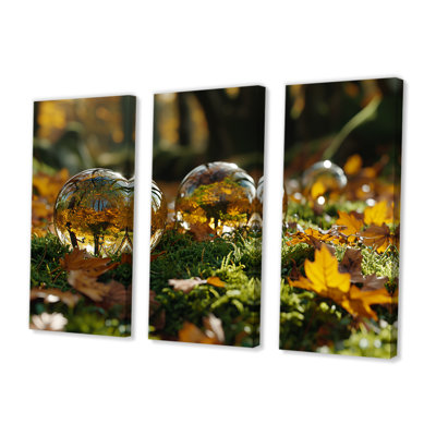 Dimatteo - Ensemble d'art mural paysage abstrait