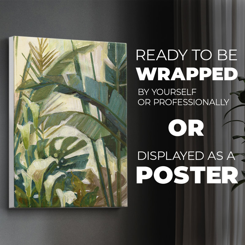 New Tropical - Impression sur toile seulement - NON-CADRE