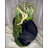 Succulent Design on Black Metal Vase |Unique Succulent Arrangements | Artificial Succulents
