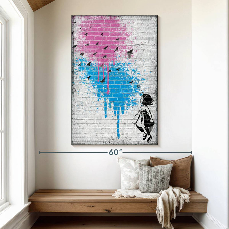 Leisha Murmuration, 51" H x 34" W