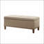 Banc de rangement touffeté à fermeture douce et confortable-976447177