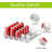 Fridge Drink Organizer Auto-Push Design - 25-Can Capacity Automatic Beverage Dispenser