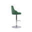 Pari Swivel Upholstered Adjustable Height Counter Stool with Metal Frame-617282308