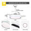 Ventilateur de plafond 3 pales 36 "avec lumières et télécommande-506982636