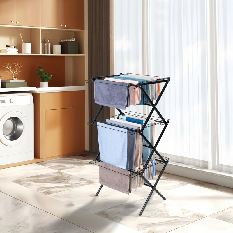 Metal Foldable Accordion Drying Rack