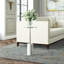 Short Cored Marble Table-Nickel