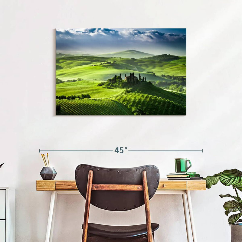 Vallée d'Alvord San Quirico D'Orcia, H 24 po x l 36 po