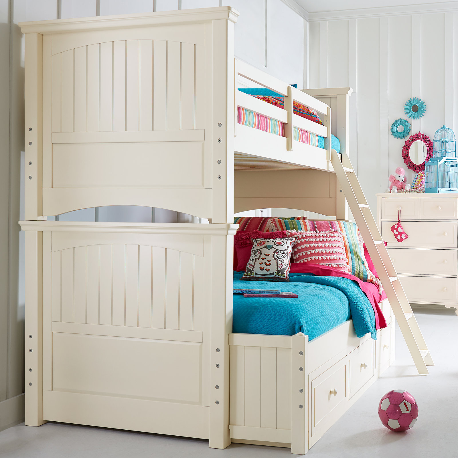 Kids Twin Over Full Bunk Bed