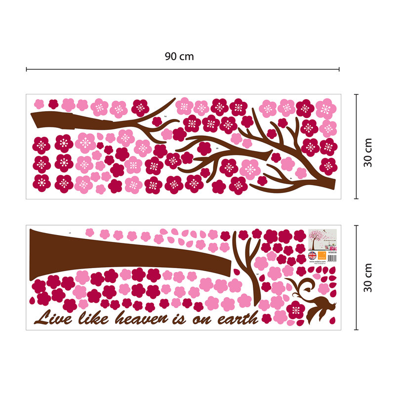 Non-Wall Damaging Wall Decal