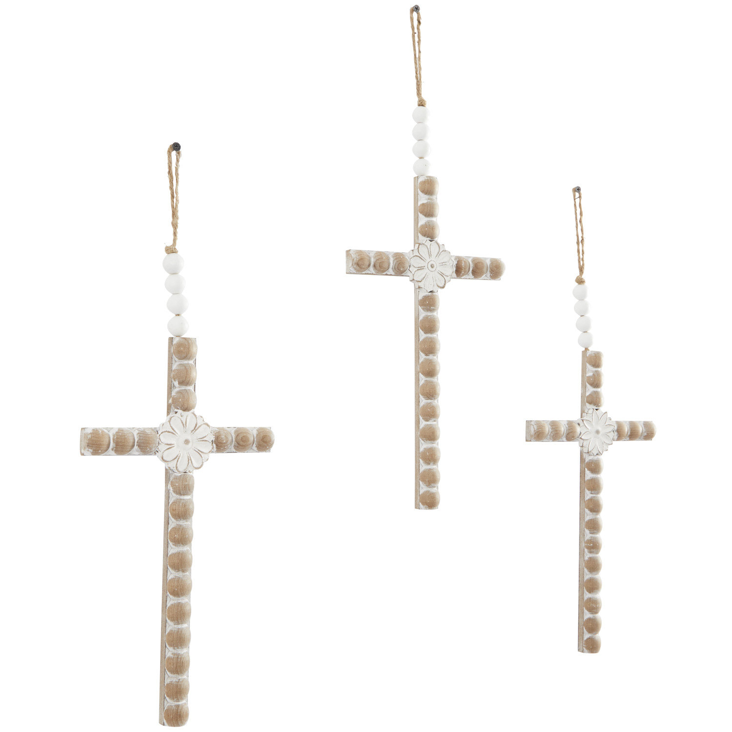 Dakota Fields 3 Piece Traditional Wood Biblical/Crosses Wall Décor Set ...