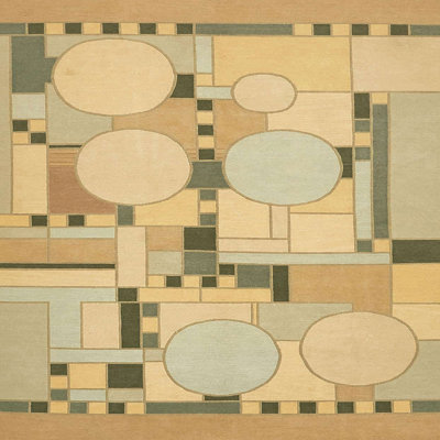Tapis abstrait moderne 511