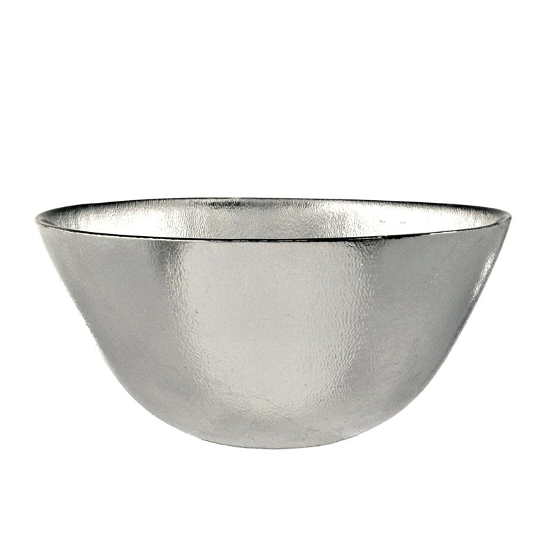 8 oz Saladier, Argent