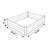 The Organic Garden Co. Hakea 4' x 3' x 1' Metal Galvanized Steel Rectangle Garden Bed Woodland Gray-2036022140-2036022113