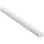 Bianco Dolomite Premium 3/4X12 Honed Marble Pencil Liner