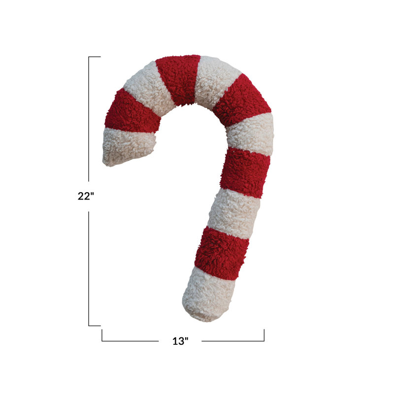 Coussin en coton Sherpa