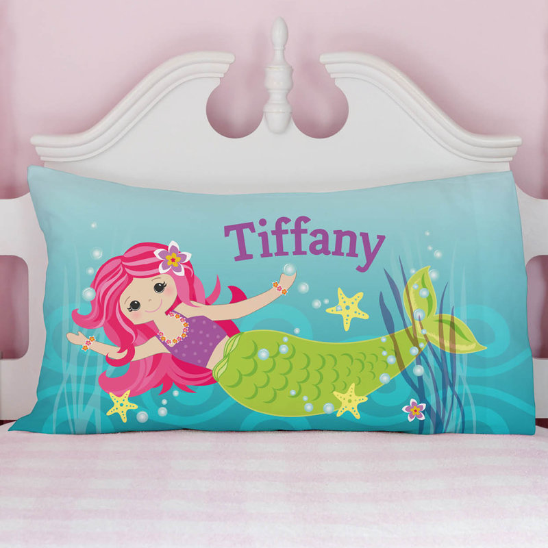  Taie d'oreiller personnalisée Sweet Mermaid, Oui