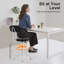 Tabouret roulant réglable en hauteur Cotreau