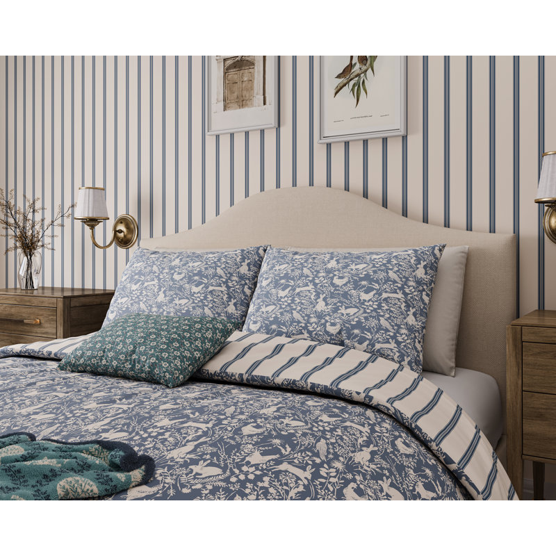 Forest Friends Cover Set, Super King Duvet Cover + 2 Pillowcases