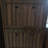 Medieval-Style Modern Shoe Cabinet, Upright Shoe Storage Unit With Vertical Grooved Finish, 23.6-Inch Walnut-Colored Shoe Cabinet, Suitable For Hallways, Passageways And Entrances.-1053623158