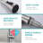 Single Handle Pull Down Sprayer Kitchen Faucet with Movale Sensor-105007208