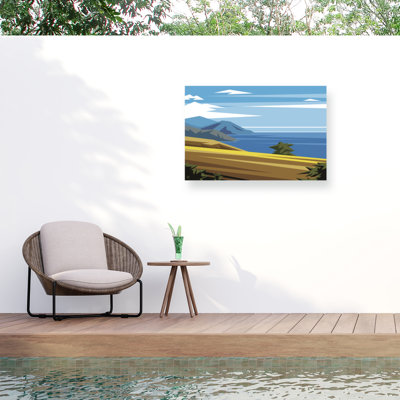 Michael David Ward Big Sur Coast Outdoor  Canvas