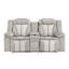 Causeuse Fuhrman en gris et glace-1405775897