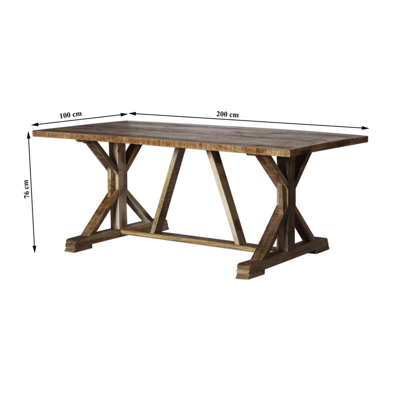 Manitowoc Solid Wood Dining Table