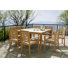 Amazonia 9Pc FSC Wood Outdoor Patio Dining Set