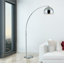 Lampe sur pied arquée 80 po Siggi
