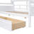 Daybed, Wood Slat Support, With Bedside Shelves And Two Drawers-2100574960-2100574961