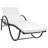 Vollmer 77.2" Long Single chaise with Cushions and Table-769577488