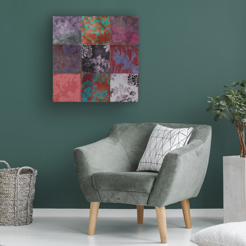 Art sur toile de bolognaise «bolle», H 14 po x l 14 po