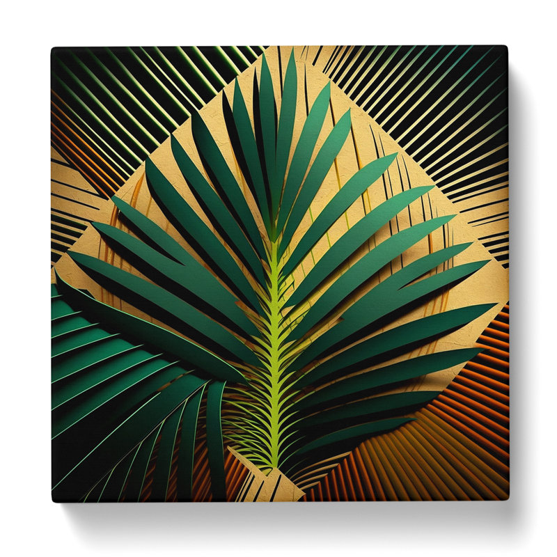 Modern Wall Art - Wrapped Canvas, 35cm H x 35cm W x 3cm D