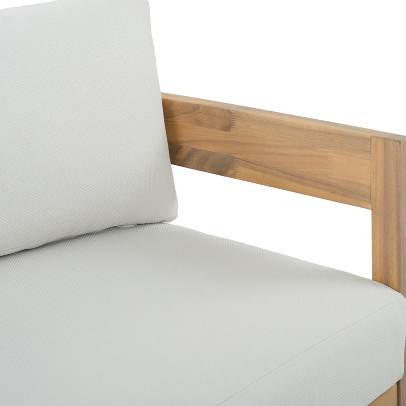 Canapé Kento, Ivory, Oak