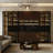 141.73" Italian-Style Luxury Sideboard And Wine Cabinet Combination With LED Lighting And Movable Power Rail
