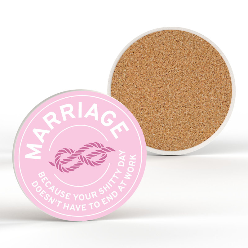 Kana Ceramic Round 1 Piece Coaster