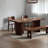Nordic rectangular dining table-635052445