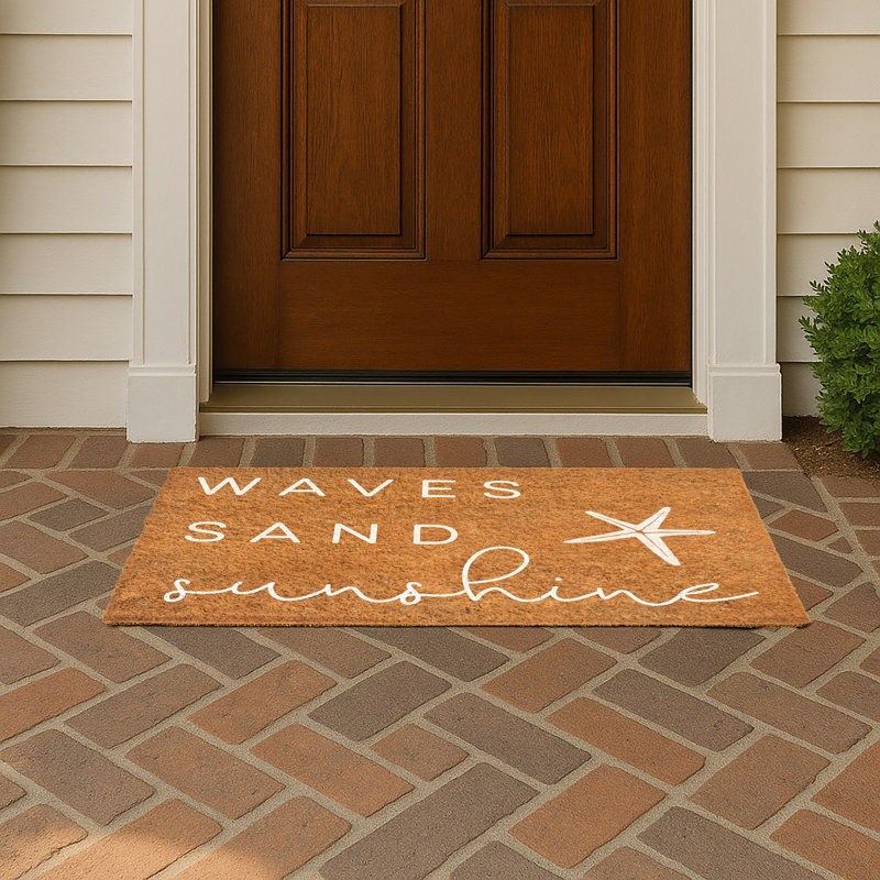 Tapis de porte Waves Sand Sunshine 30 x 20