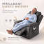 Fauteuil inclinable en velours Brunell-132269757