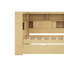 Lit de jour simple en bois avec tablettes, USB et lit gigogne-1384005919