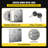 12'' Stainless Steel Drop-In Access Doors