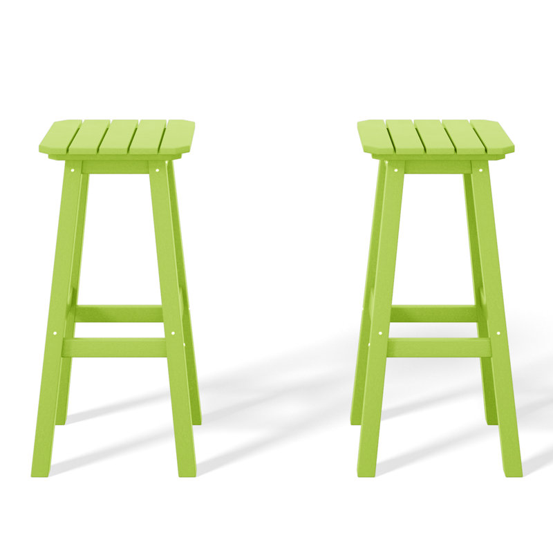 Tabouret de bar 29 po Laguna (ensemble de 2), Lemon