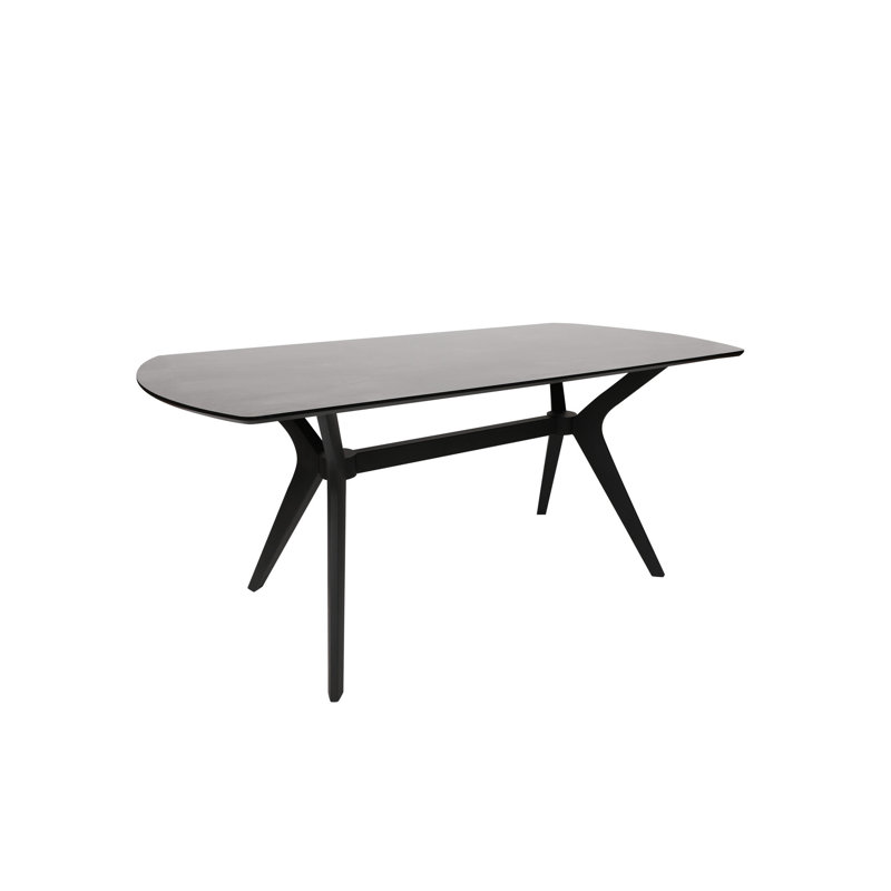 Rimma Dining Table, Black