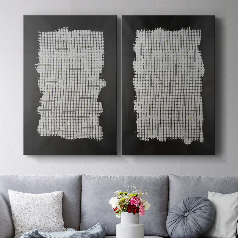 Bits & Bytes I-Premium Gallery Wrapped Canvas -Ready to Hang, 27" H x 36" W