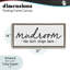 Cadre flottant Mudroom Script Dirt Stops Here, design par Lettré et doublé-1711861571-1711861569
