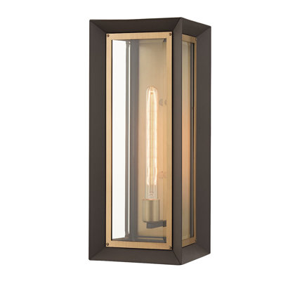 Bronze/Brass Outdoor Flush Mount