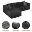 105" L-Shaped Modular Compression Sofa-1511108915-1511108917