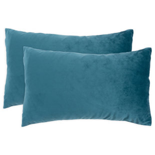 Velvet Pillows Rectangular Pillow Cover (Set of 2)
