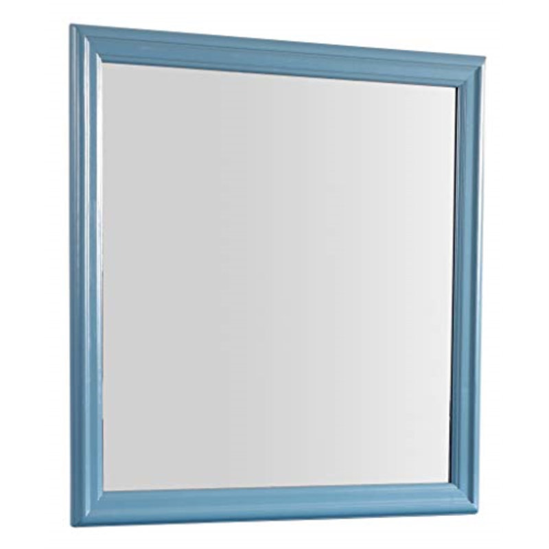 Wall Mirror, Teal