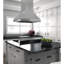 42" Professional 500 CFM Ducted Island Range Hood in Brushed Stainless Steel